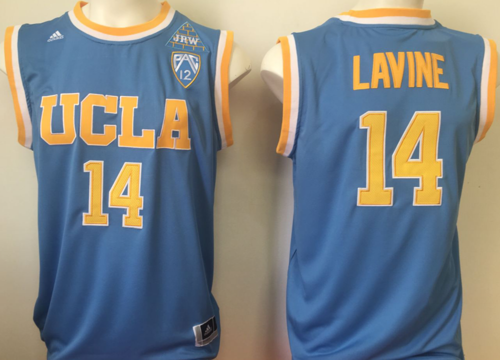 NCAA Men UCLA Bruins Blue #14 lavine